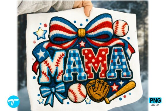 Baseball Mama PNG: A Versatile Graphic for T-Shirt Designs and Creative Projects