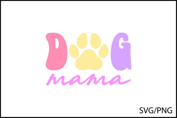 Dog Mama Retro T-shirt Design Review for Real Projects