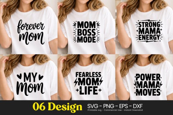 Mom Boss Strong Fearless Quotes SVG PNG: A Versatile Graphic Design Asset