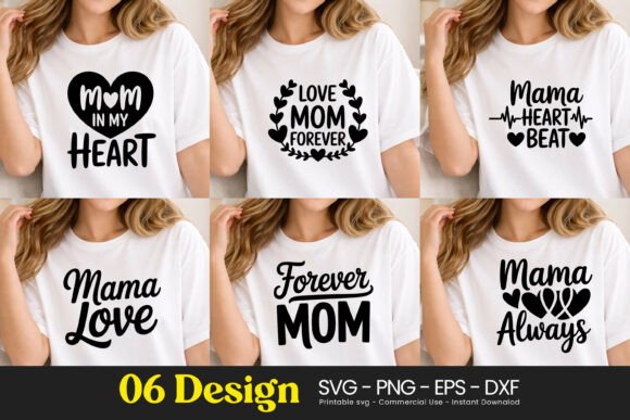 Mom Heart Love Quotes Typography SVG PNG Review: A Designer’s Take