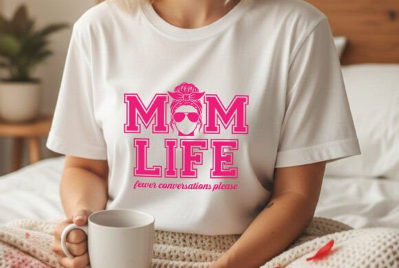 Mom Life Fewer Conversations Please SVG: A Must-Have Graphic for Content Creators