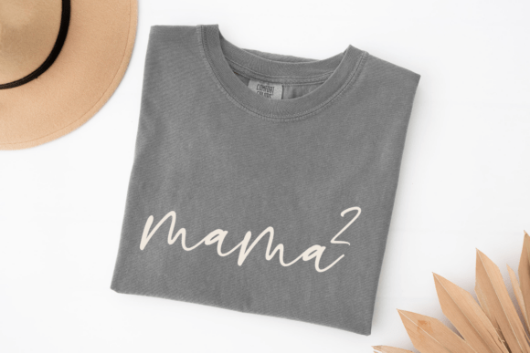 Mom of Two, Mama Squared SVG: A Versatile Design Asset for Branding and Marketing