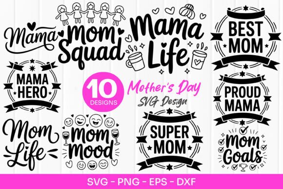 Mom Squad Quotes Mother’s Day SVG PNG: A Designer’s Practical Review