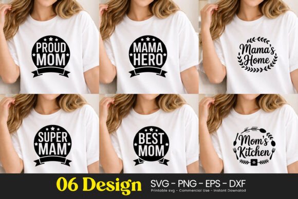 Proud Mom Hero Super Mama Quotes SVG PNG – A Versatile Graphic Design Asset for Creative Sellers