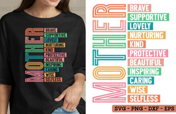 Retro Mother SVG PNG: A Timeless Graphic Design Asset for Mother’s Day Campaigns